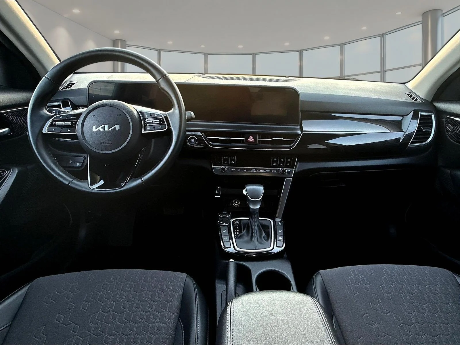 Used 2024 Blue / Black Kia S image 9