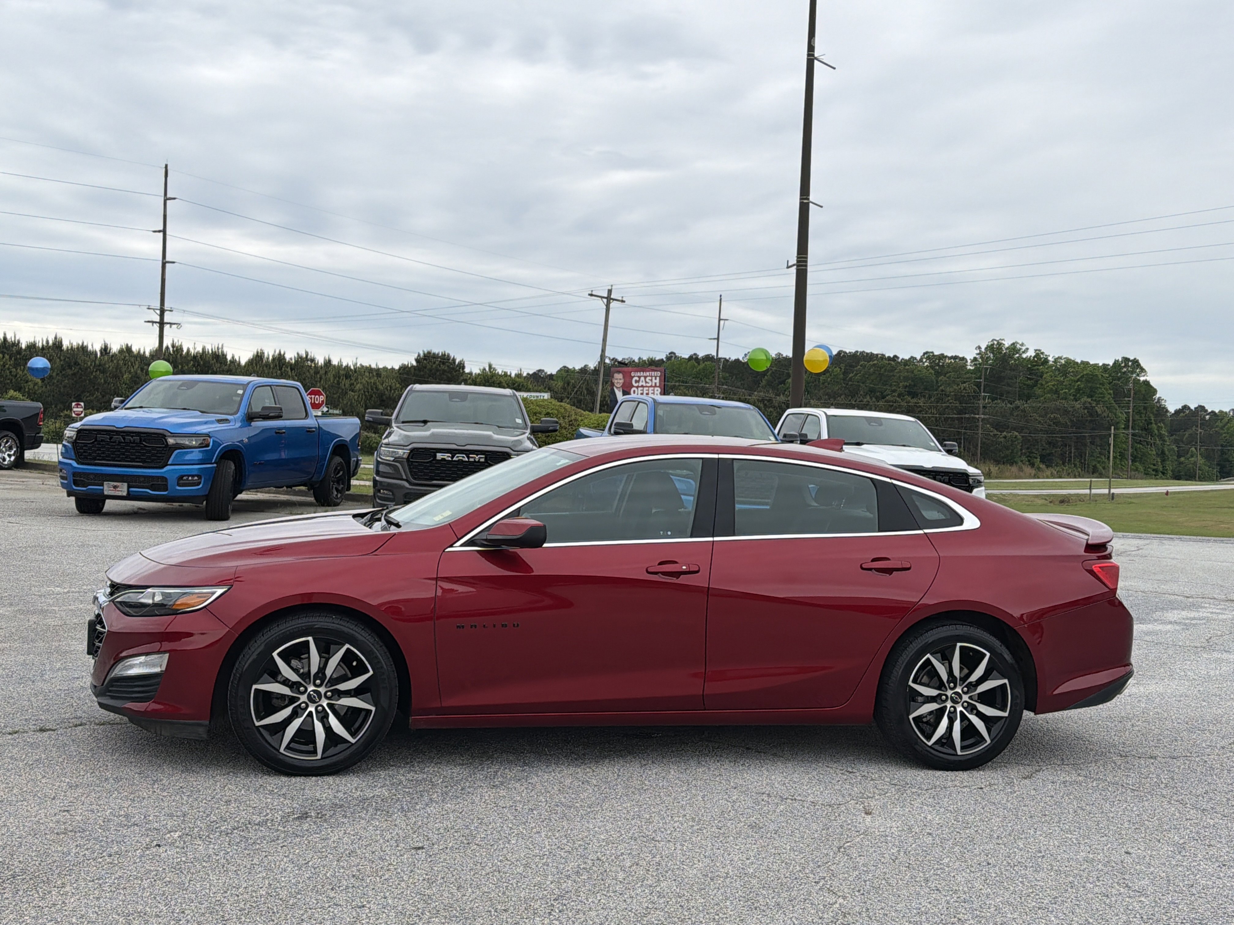 Used 2023 Radiant Red Tintcoat Chevrolet RS image 5
