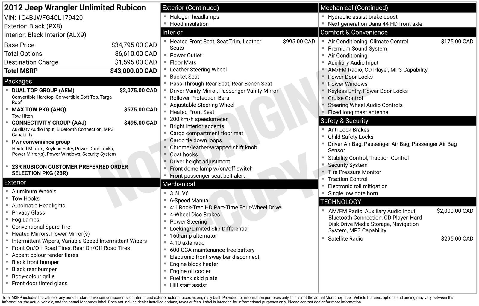 Used 2012 Black Clearcoat Jeep Unlimited Rubicon image 33