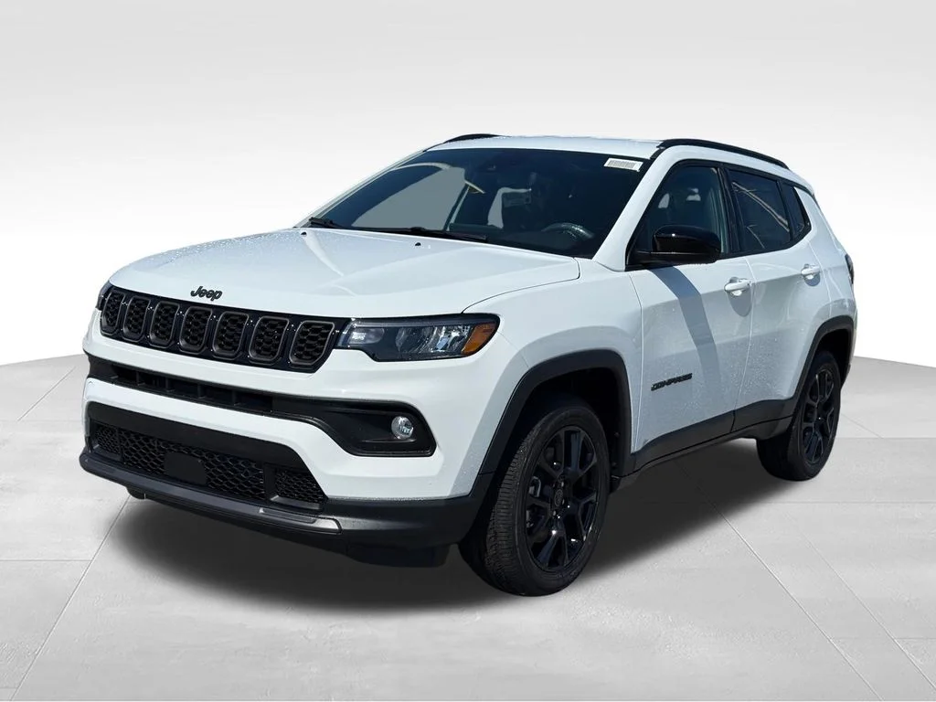 New 2026 Bright White Clear-Coat Exterior Paint Jeep Latitude image 1
