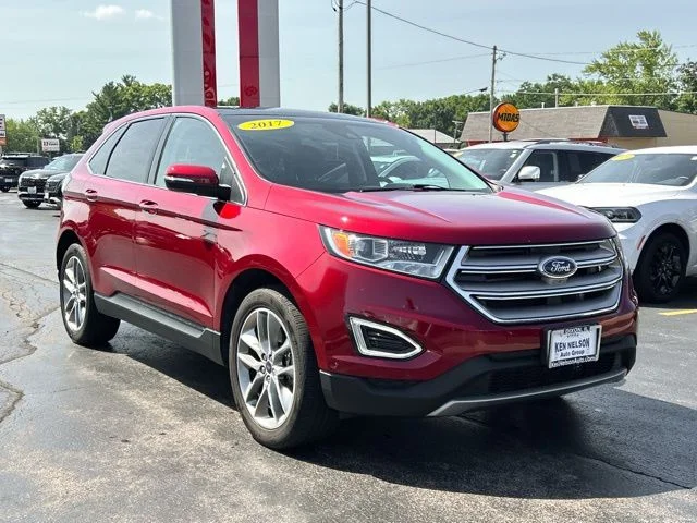 Used 2017 Red Ford Titanium image 14