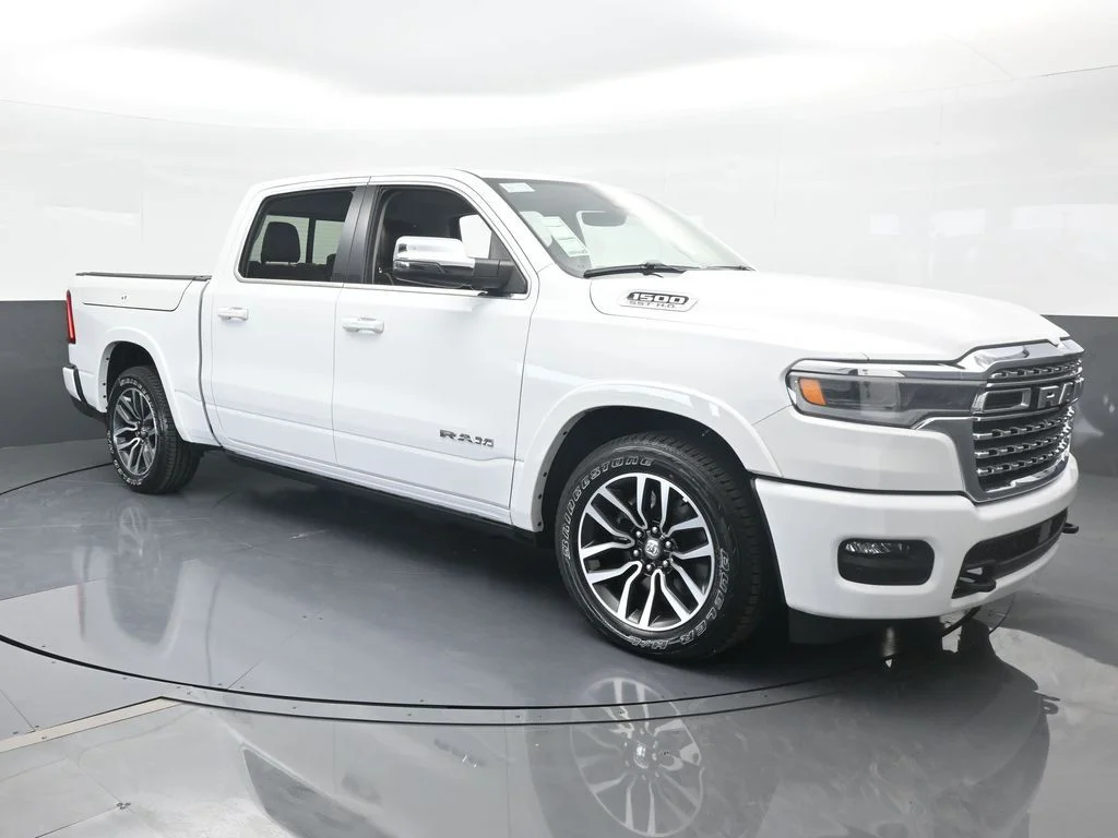 Used 2025 Bright White Clearcoat Ram Limited image 7