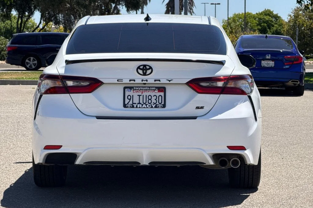 Used 2024 White Toyota SE Nightshade image 7