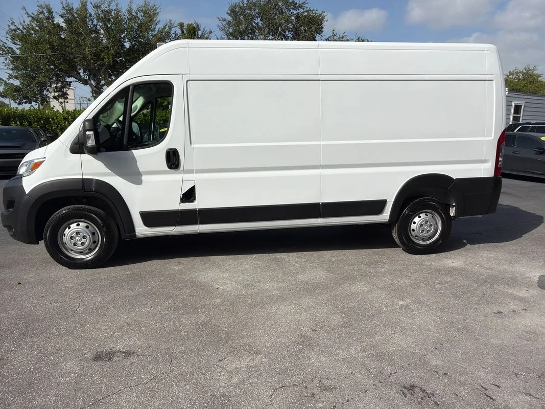 Used 2023 White Ram Cargo Van High Roof 159" WB image 2