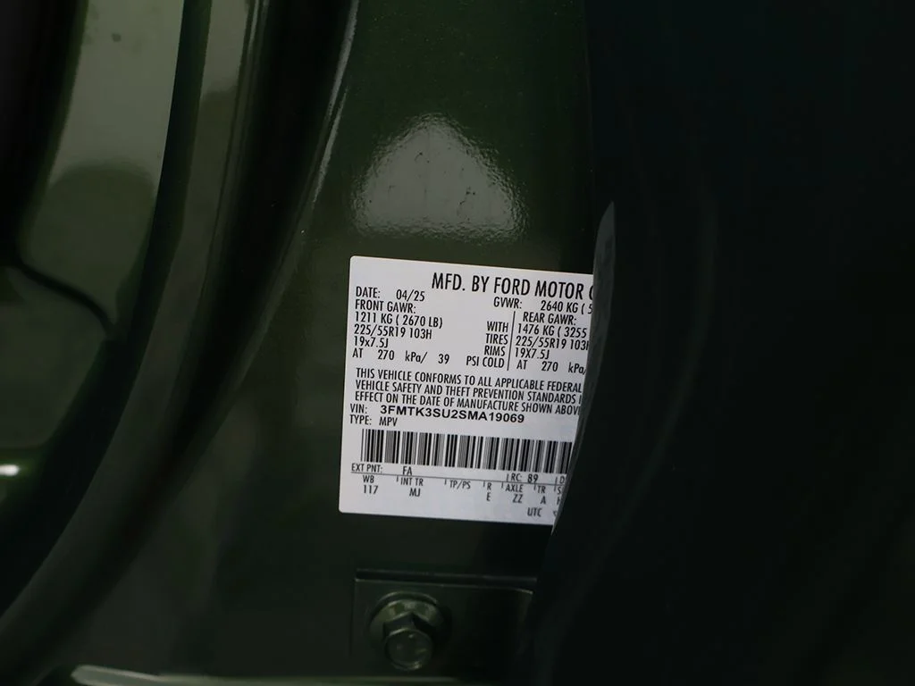 Used 2025 Green Metallic Ford Premium image 54
