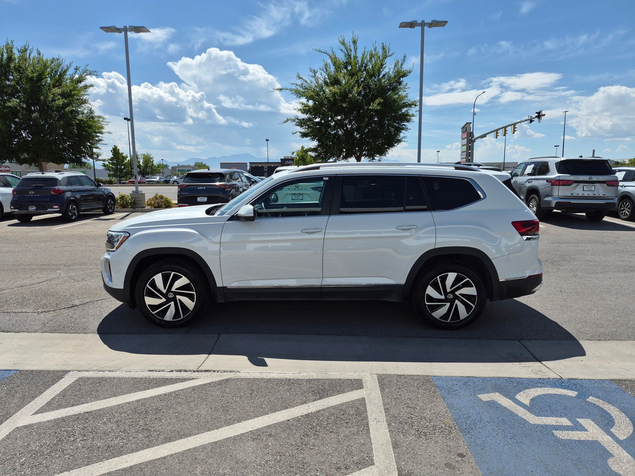 Certified Used 2025 Pure White Volkswagen 2.0T SEL image 8