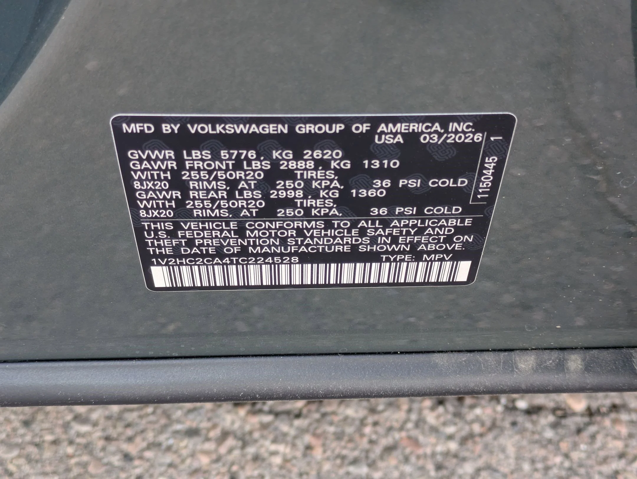 New 2026 Avocado Green Pearl Volkswagen 2.0T SE w/Technology image 16