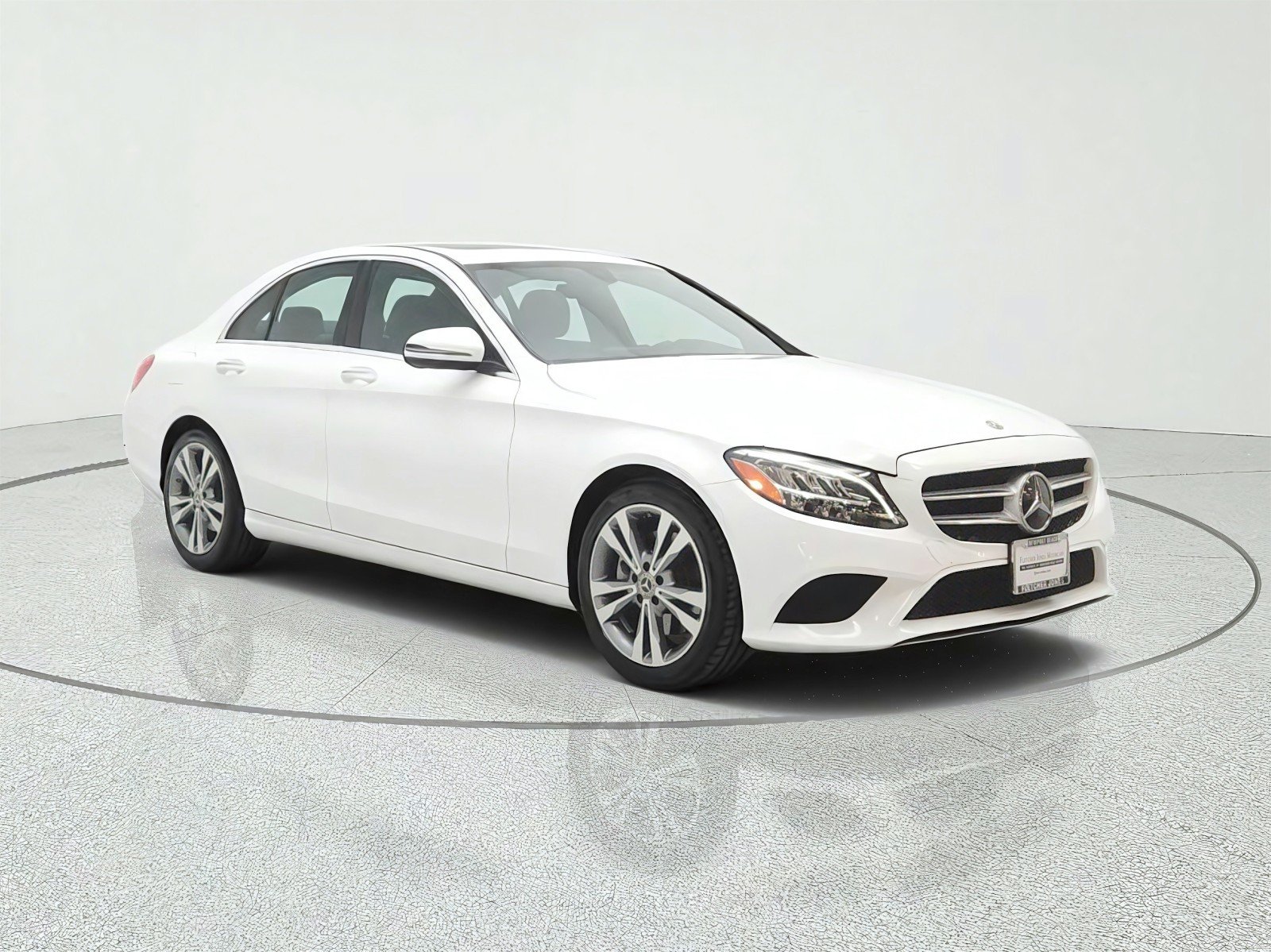 Used 2020 Polar White Mercedes-Benz C 300 Sedan image 3