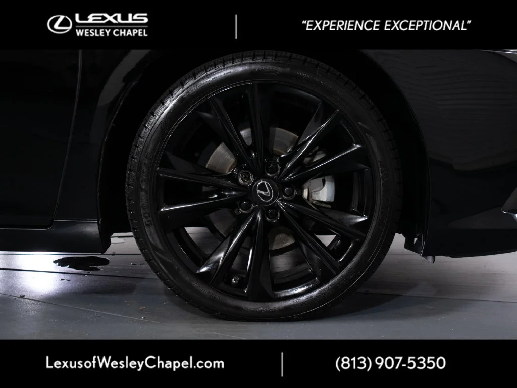 Certified Used 2023 Black Lexus 350 F Sport image 3