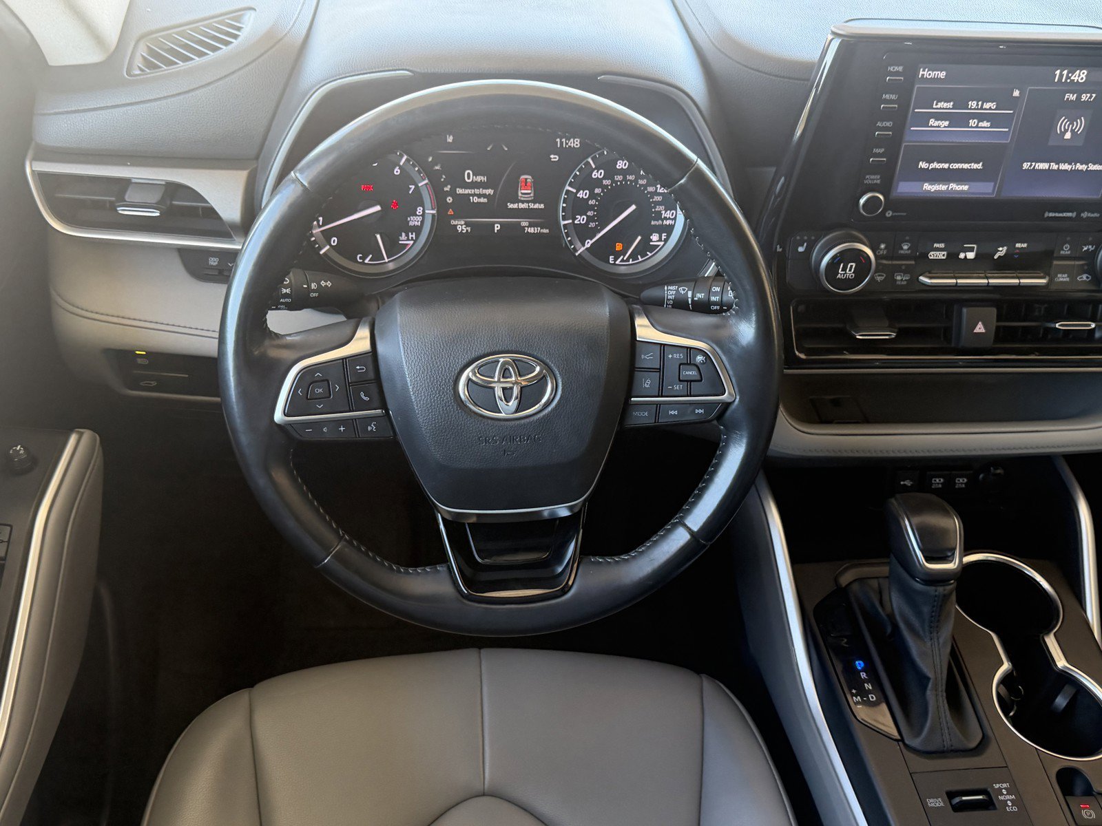 Certified Used 2021 Celestial Silver Metallic Toyota XLE image 25