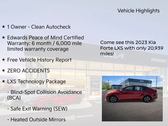 Used 2023 Red Kia LXS image 11
