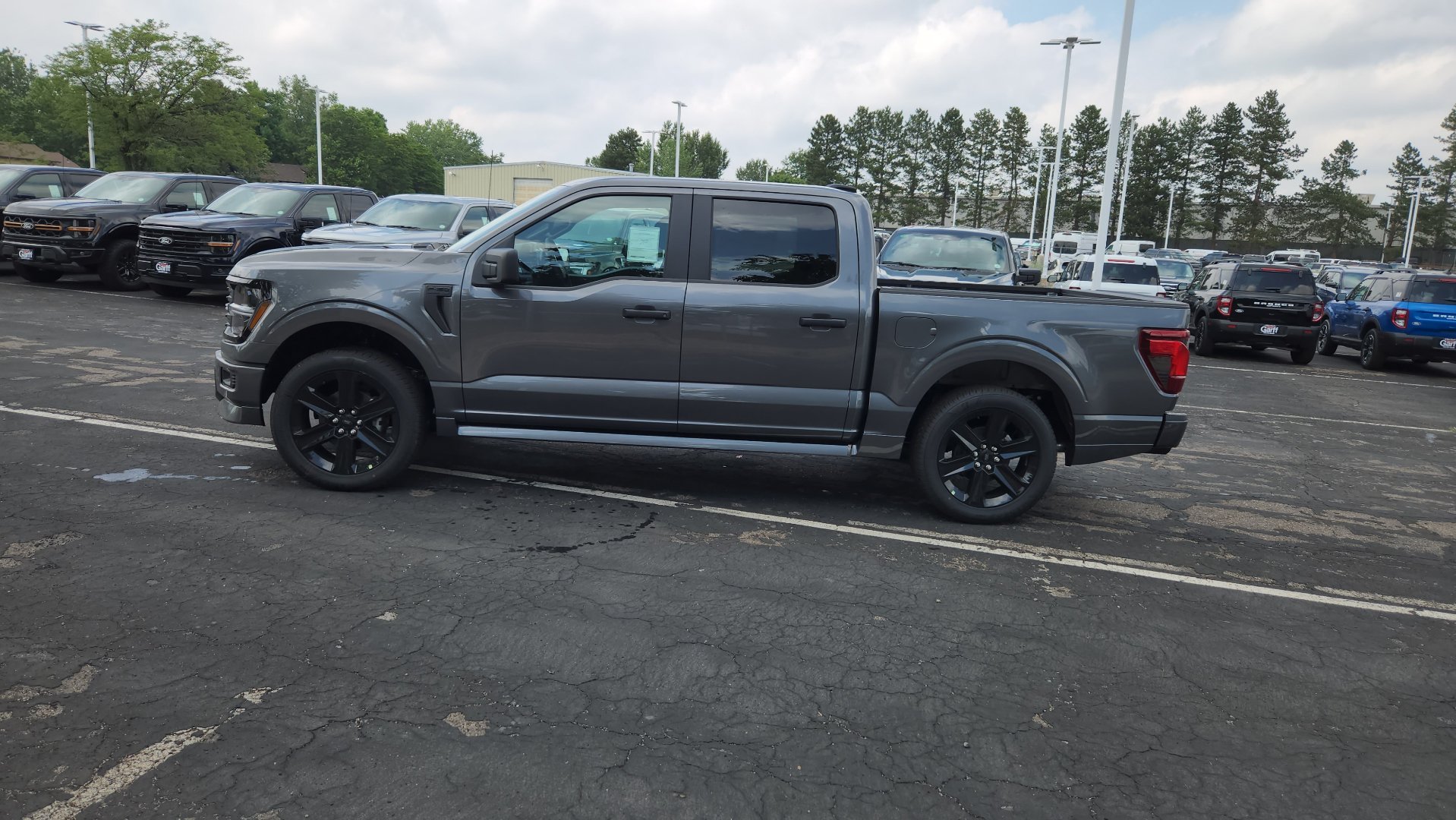 New 2026 Carbonized Gray Metallic Ford STX image 4