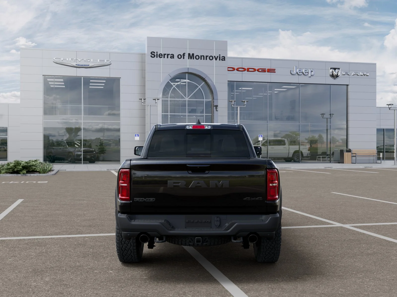 New 2026 Diamond Black Crystal Pearl-Coat Exterior Paint RAM RHO image 33