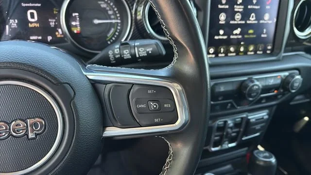 Used 2022 Black Jeep Unlimited Sahara 4x4 image 23