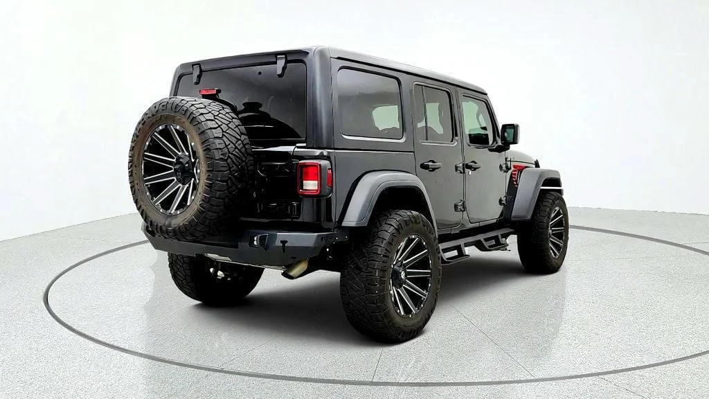 Used 2022 Black Clearcoat Jeep Unlimited Sport S 4x4 w/ Auto, Hard Top & Cold Weather Group image 5
