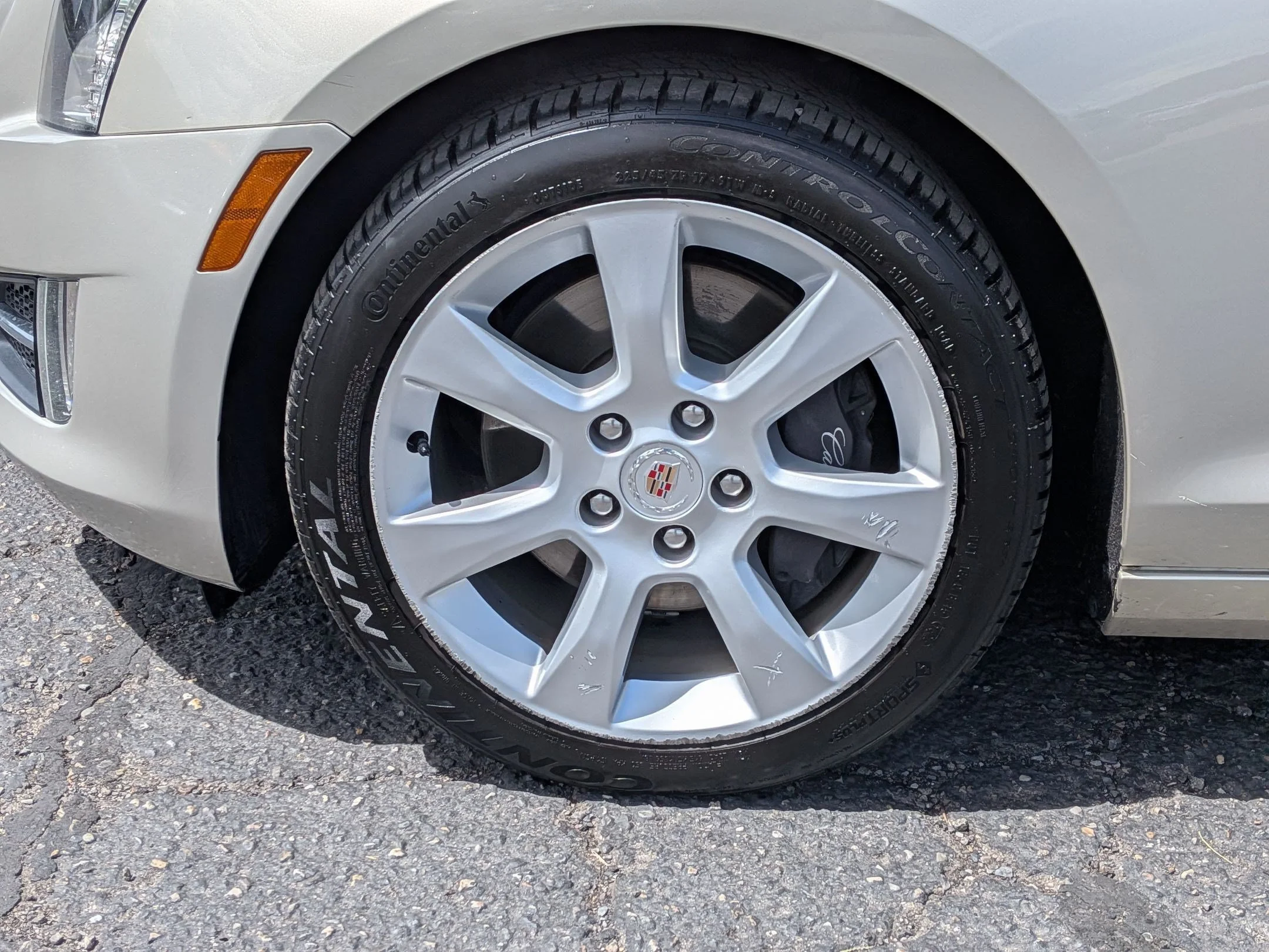 Used 2014 Silver Coast Metallic Cadillac Performance AWD image 13