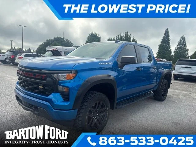 Used 2023 Blue Chevrolet Custom image 1