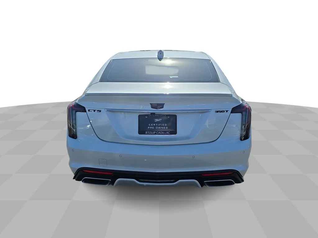Used 2025 Crystal White Tricoat Cadillac Sport image 7