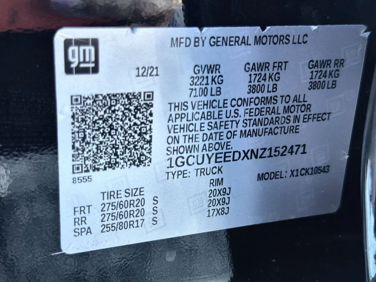 Used 2022 Black Chevrolet RST image 29