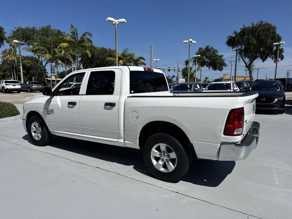 Used 2022 Bright White Clearcoat Ram SLT image 12