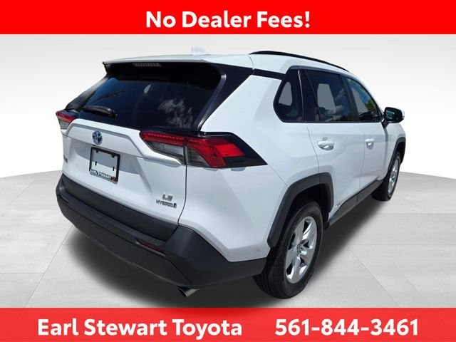 Used 2021 White Toyota LE image 8