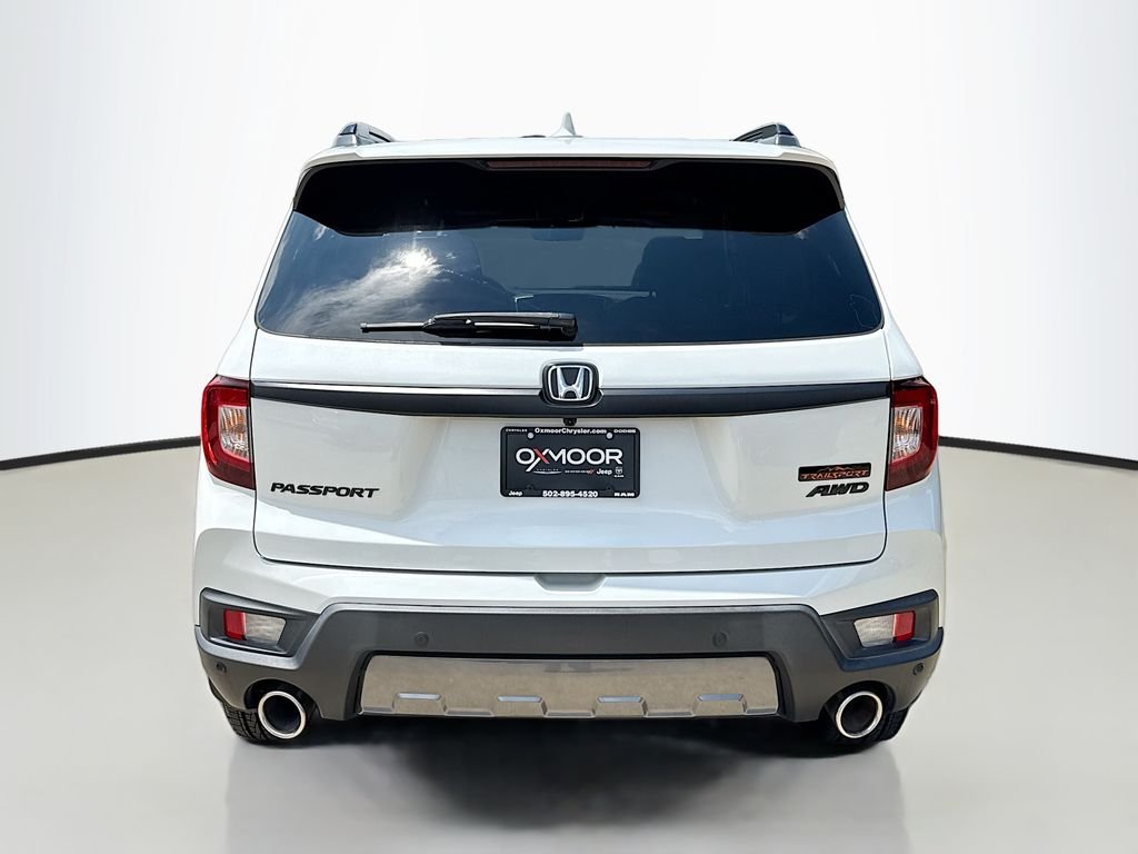 Used 2022 Platinum White Pearl Honda TrailSport image 6