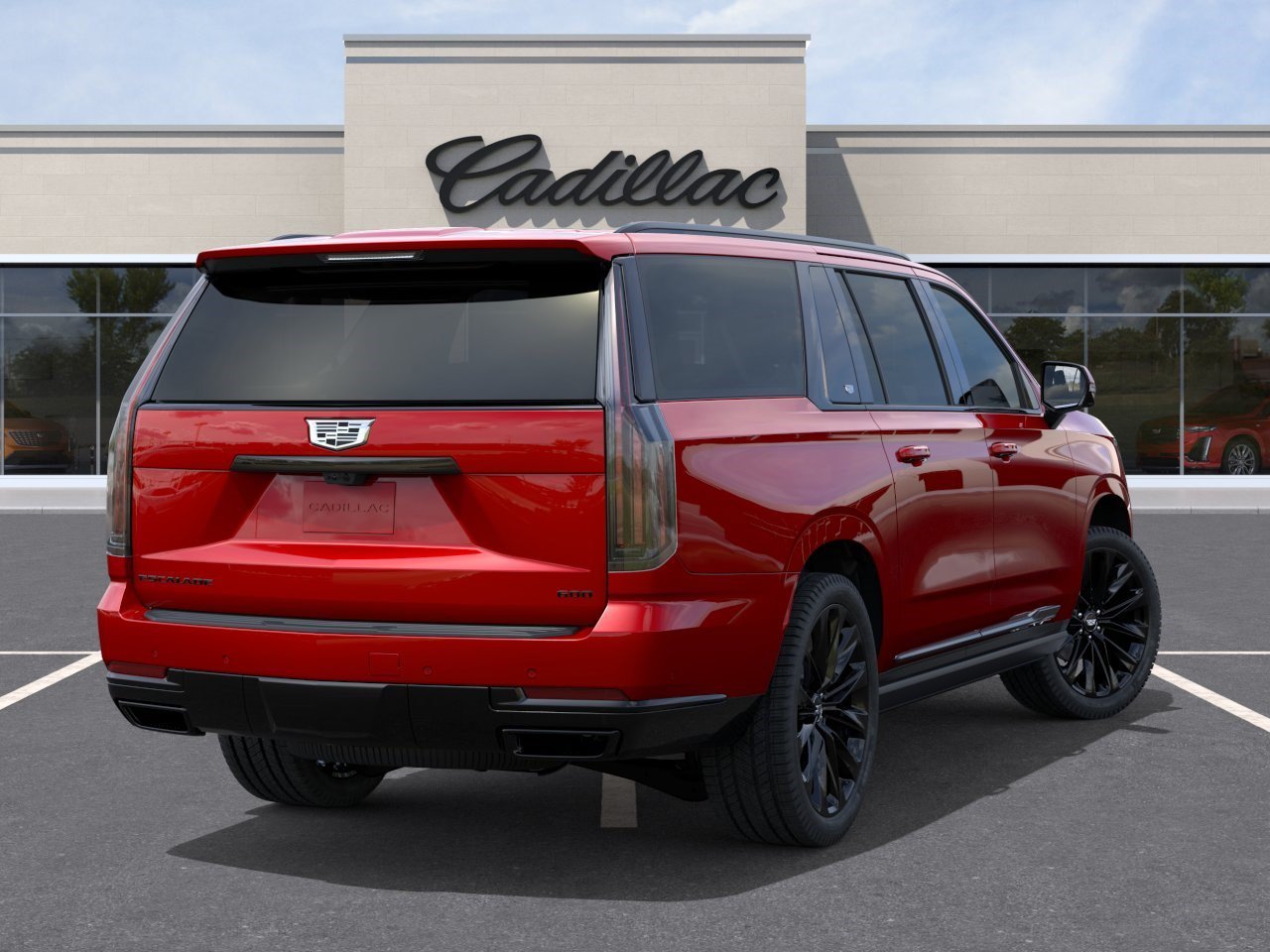 New 2026 Radiant Red Tintcoat Cadillac Platinum Sport image 4
