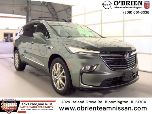 Used 2023 Sage Metallic Buick Essence image 1