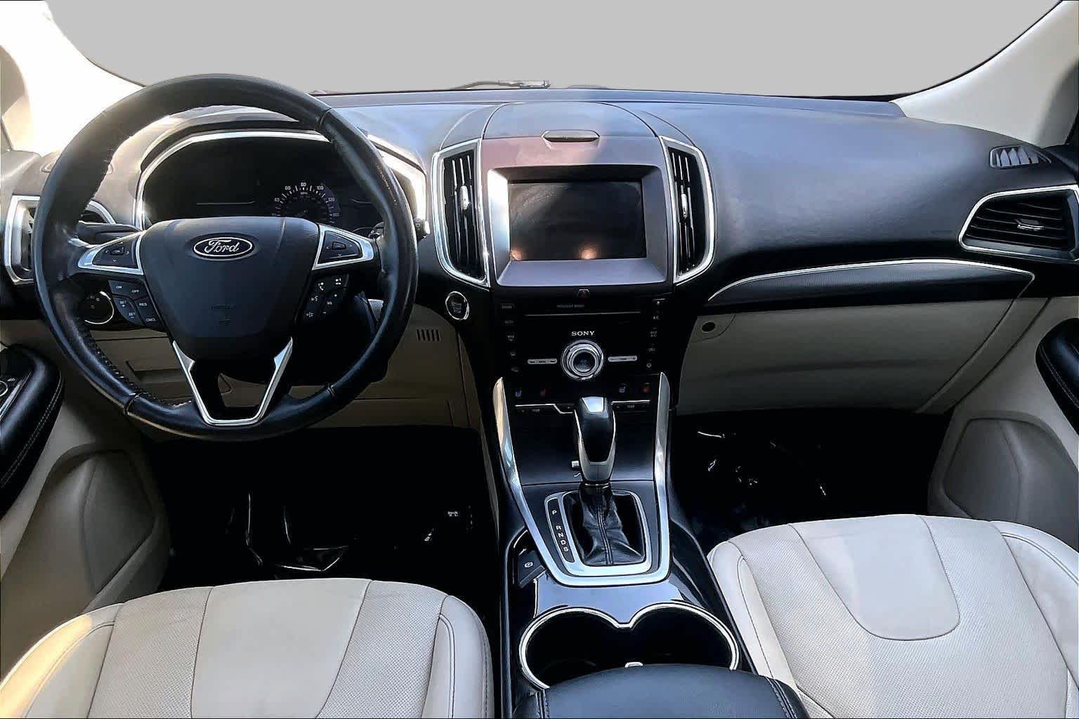 Used 2017 Burgundy Velvet Metallic Tinted Clearcoat Ford Titanium image 16