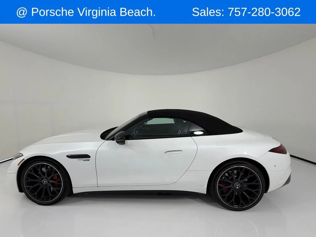 Used 2022 White Mercedes-Benz SL 55 AMG® image 2
