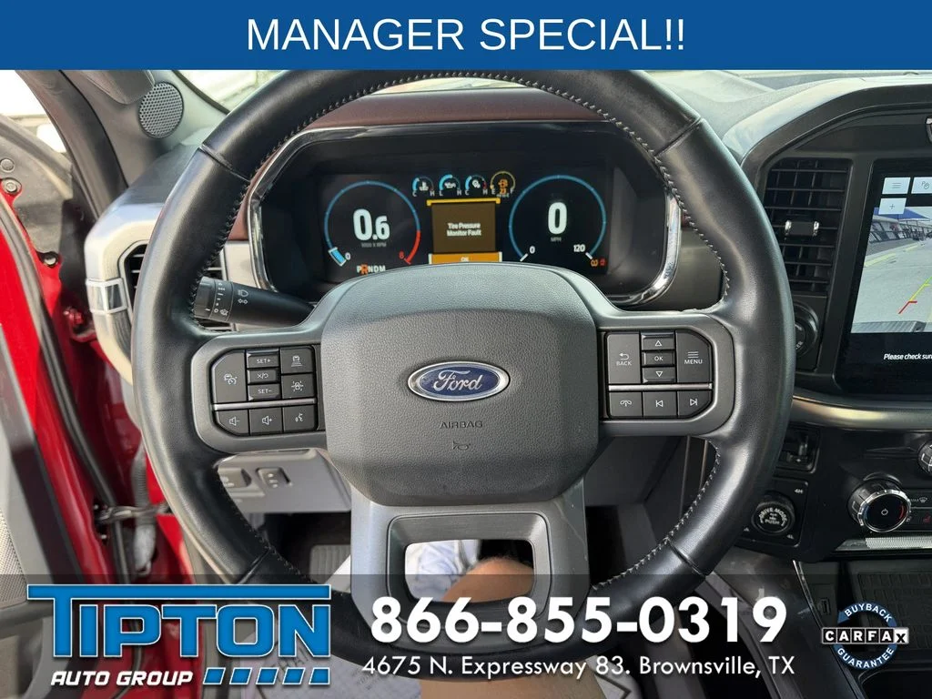 Used 2022 Red Ford Lariat image 17