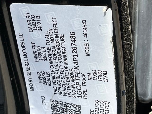 Certified Used 2023 Black Chevrolet ZR2 image 36