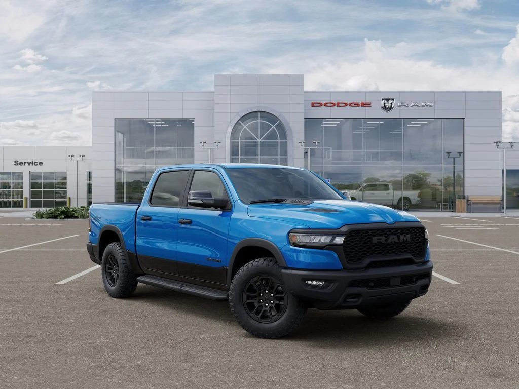 New 2026 Hydro Blue Pearl-Coat Exterior Paint RAM Rebel image 6