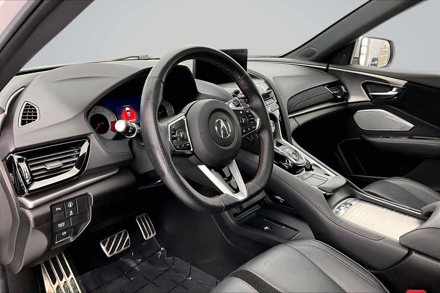 Used 2023 Platinum White Pearl Acura w/A-Spec Package image 2