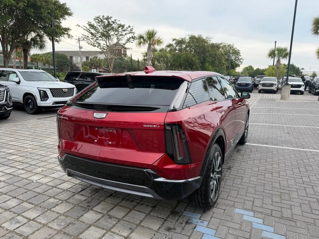 Used 2025 Radiant Red Tintcoat Cadillac Sport 2 image 5