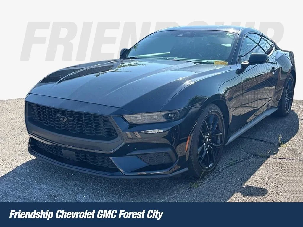 Used 2024 Black Ford EcoBoost image 1