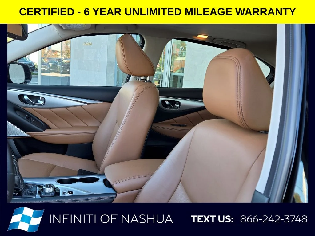 Certified Used 2024 Black INFINITI LUXE image 7