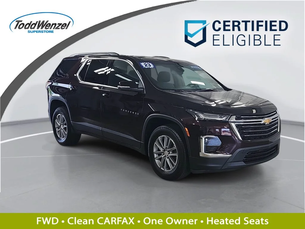 Certified Used 2023 Red Chevrolet LT image 1