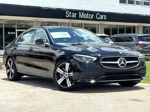 New 2025 Black Mercedes-Benz C 300 image 1