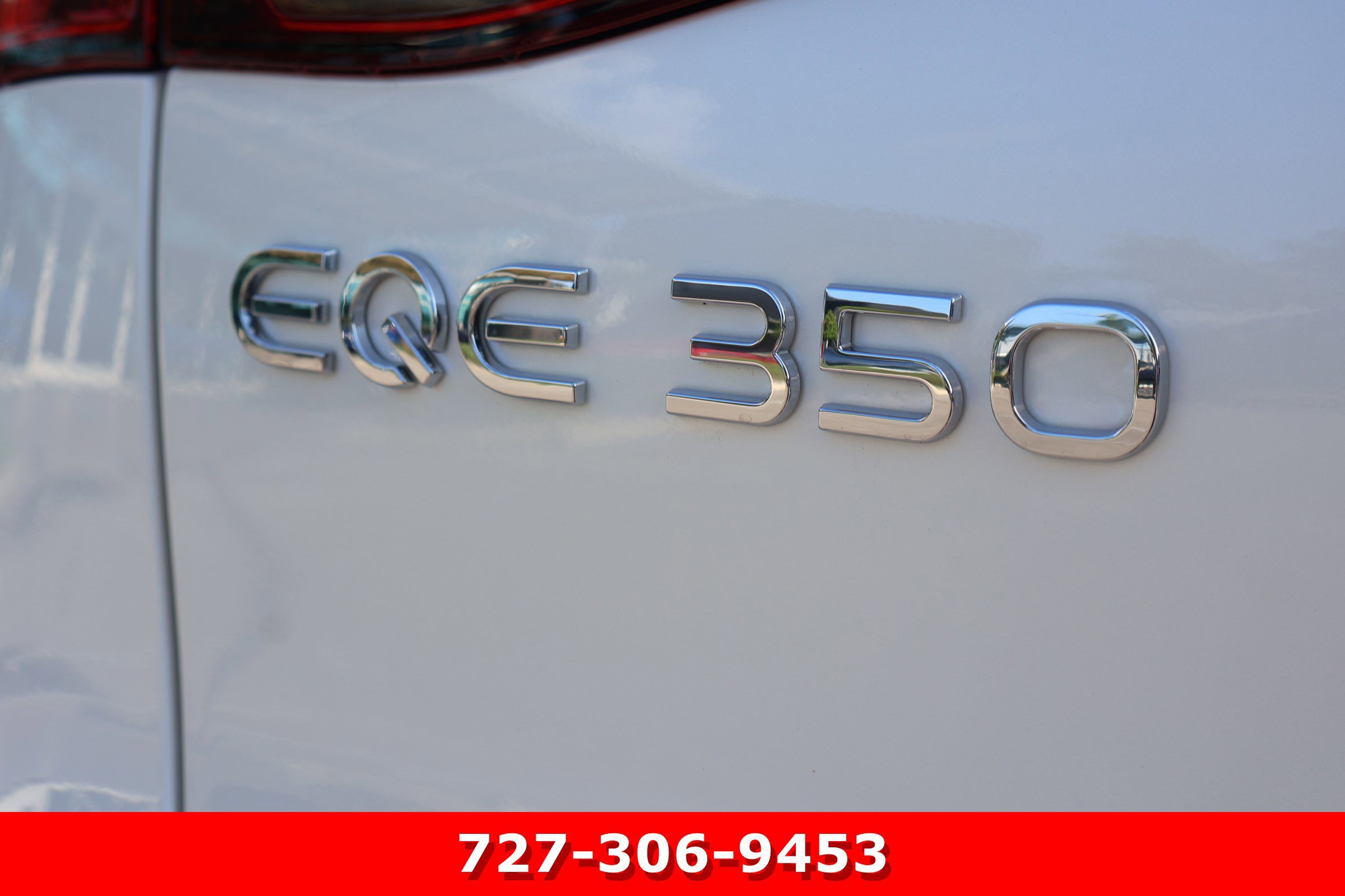 Certified Used 2023 MANUFAKTUR Diamond White Metallic Mercedes-Benz EQE 350 image 9