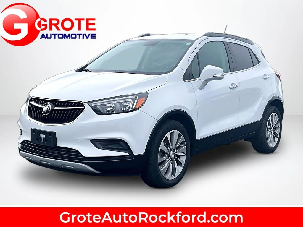 Used 2018 White Buick Preferred image 1