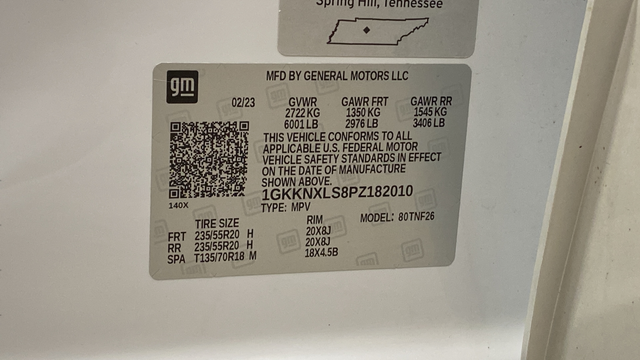 Used 2023 White Frost Tricoat GMC Denali image 30