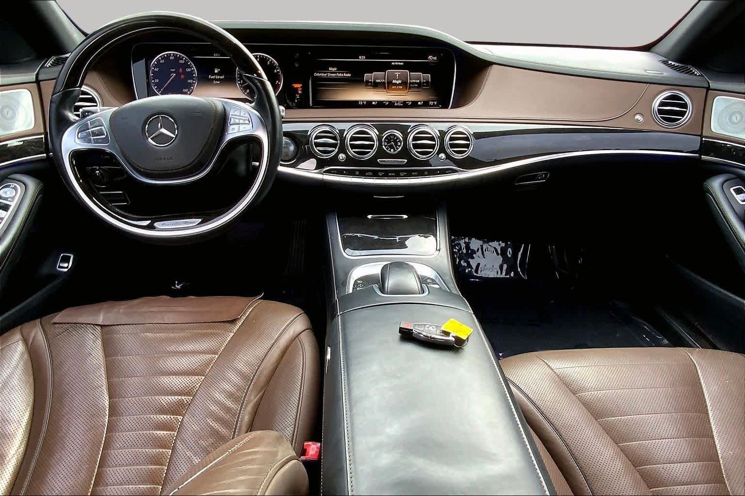 Used 2014 designo Mocha Black Mercedes-Benz S 550 image 15