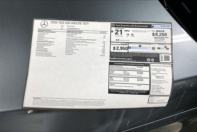 New 2026 Gray Mercedes-Benz GLE 450 image 27