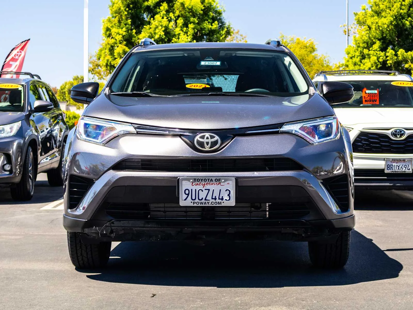 Certified Used 2017 Gray Toyota LE image 2