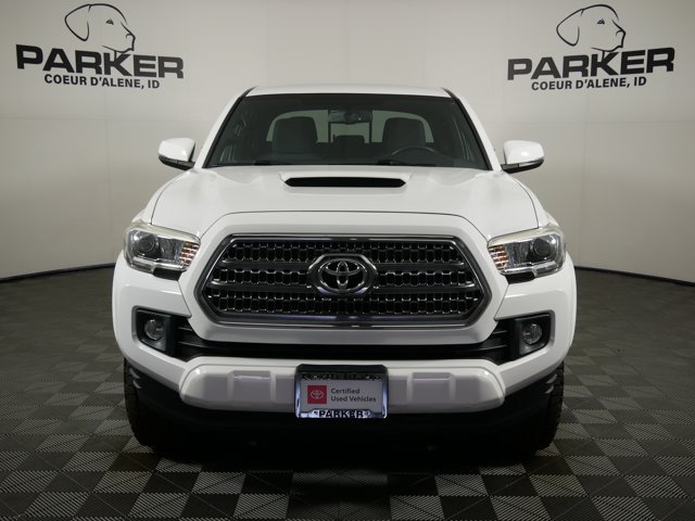 Certified Used 2017 Super White Toyota Double Cab TRD Sport 2WD image 3