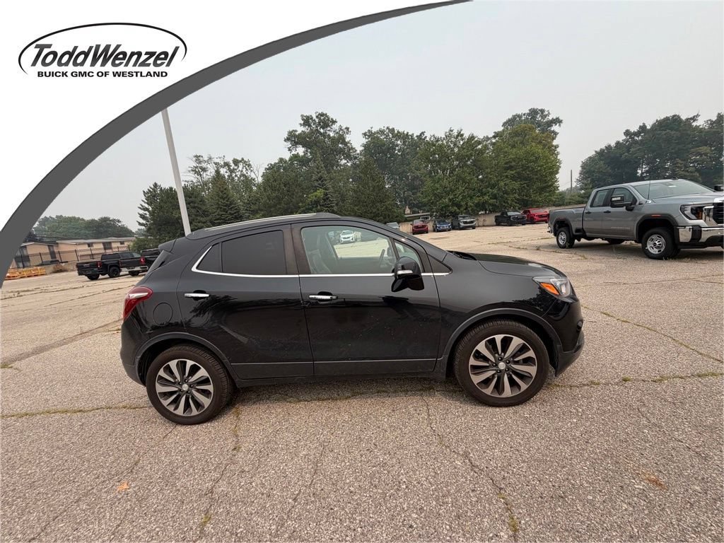 Used 2018 Includes (CM5) Black Carbon Metallic lower exterior accent color, Paint code W700S.) Buick Essence image 1