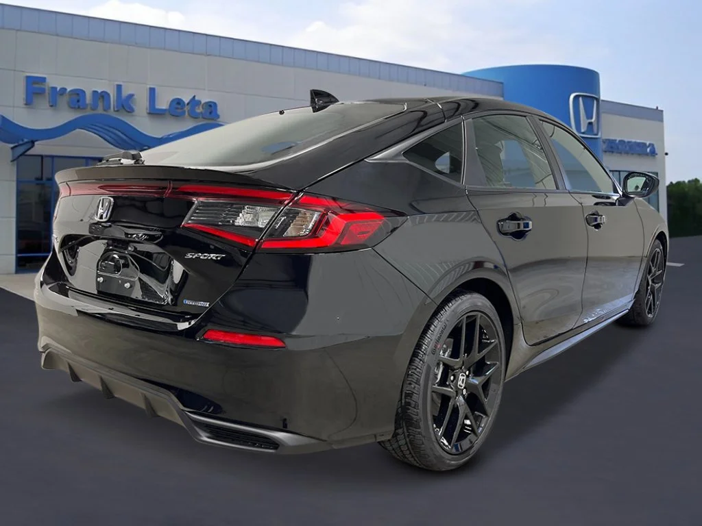 New 2026 Crystal Black Pearl Honda FWD Sport Hybrid image 5