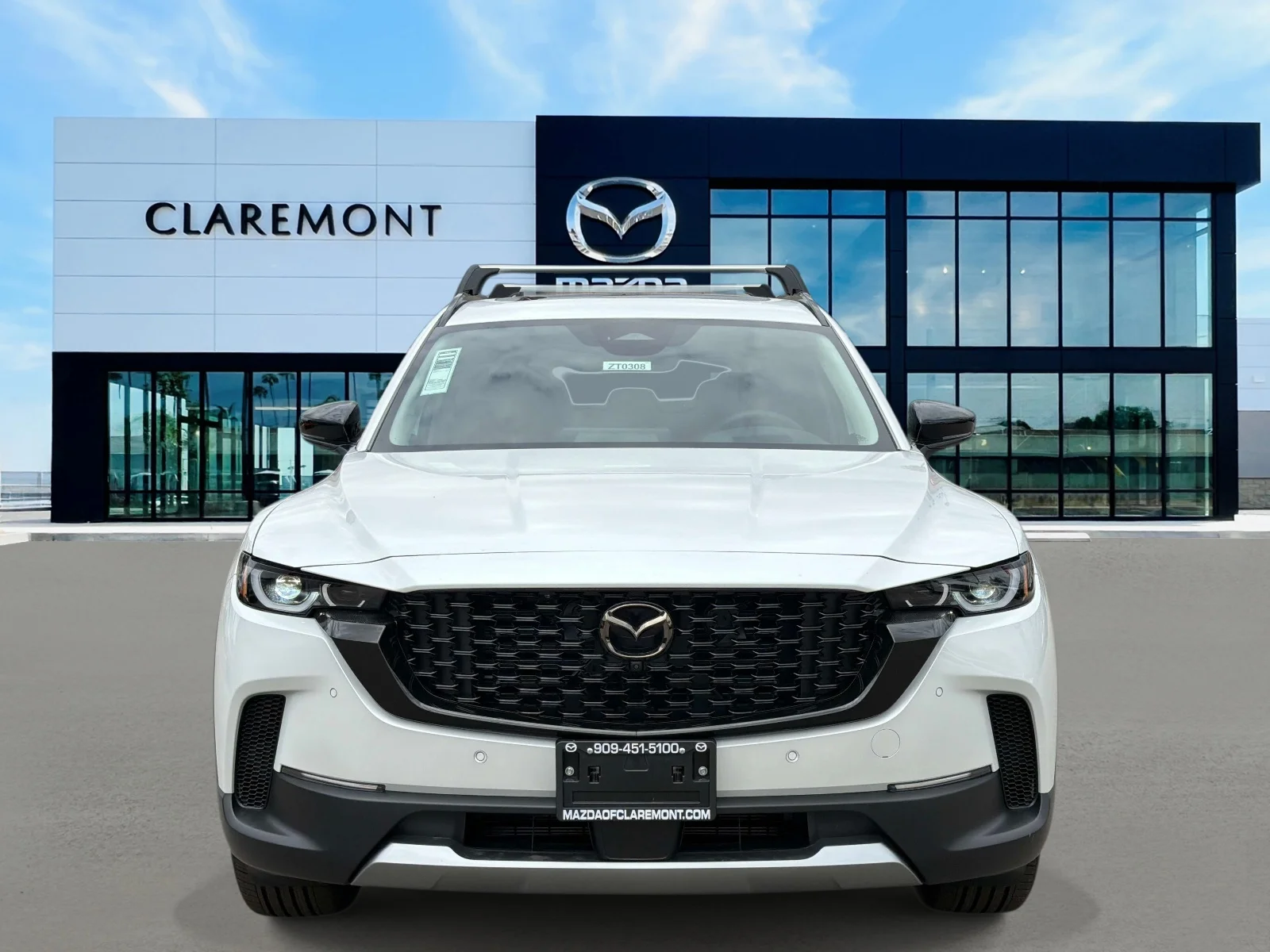 New 2026 Wind Chill Pearl Mazda 2.5 Turbo Premium Plus AWD image 2