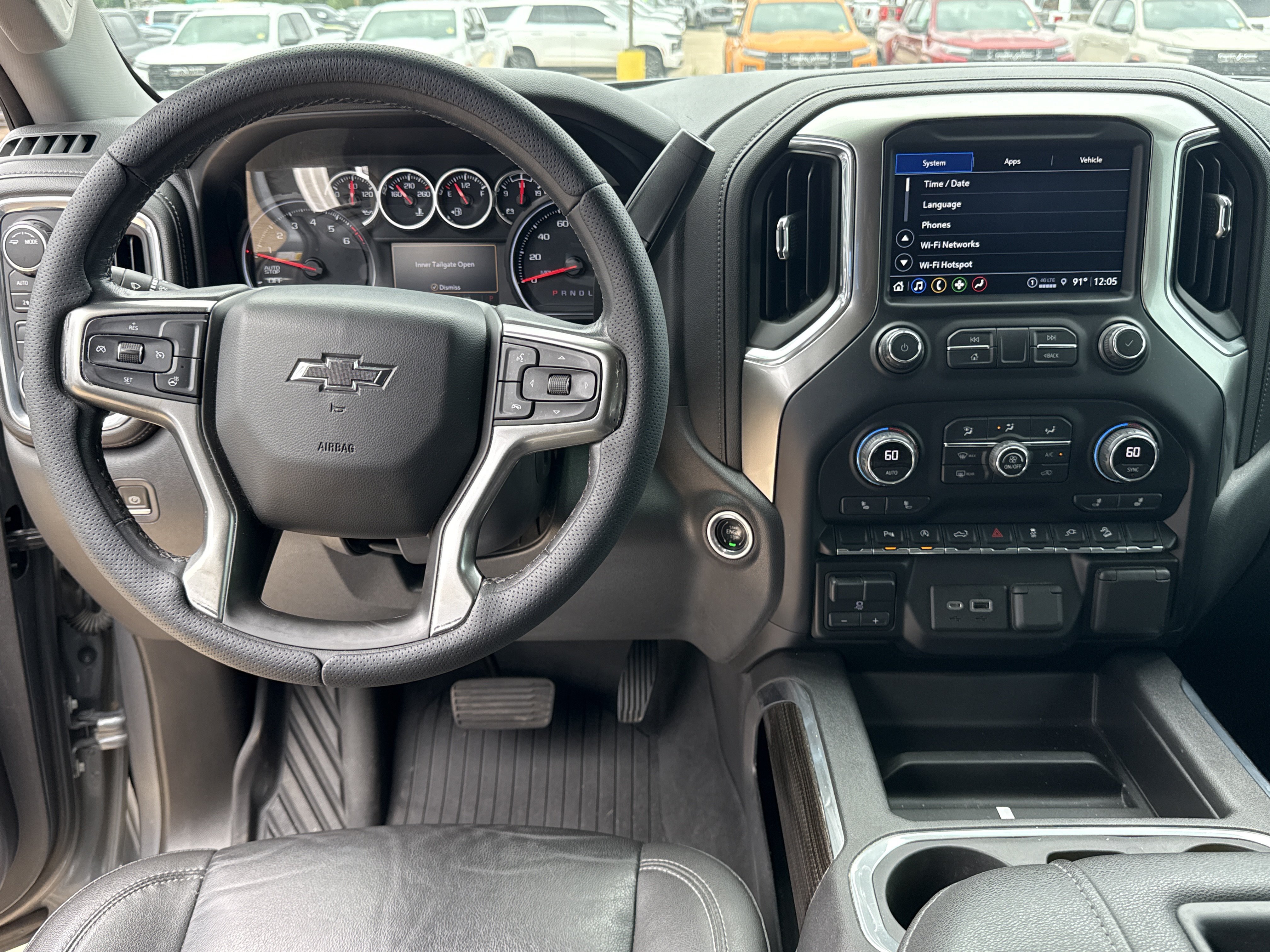 Used 2021 SATIN STEEL METALLIC Chevrolet LT Trail Boss image 7